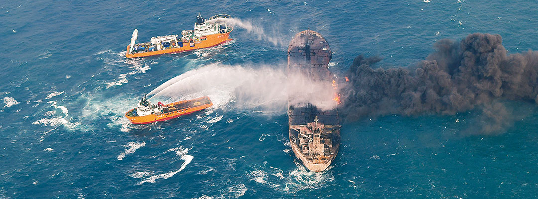 CRS Sanchi firefighting